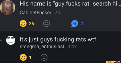 guy fucks rat